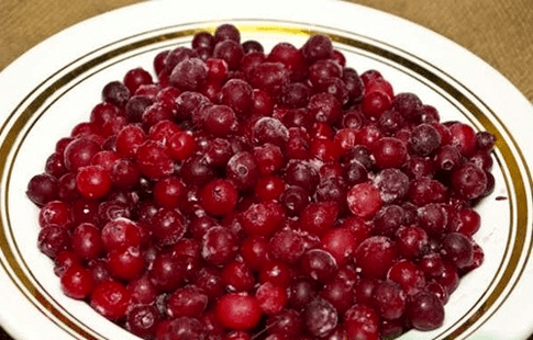 Cranberry met cystitis